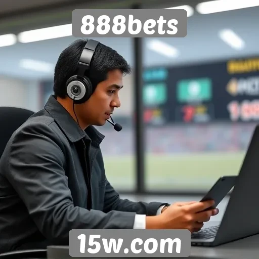 O suporte ao cliente da 888bets é eficiente e acessível