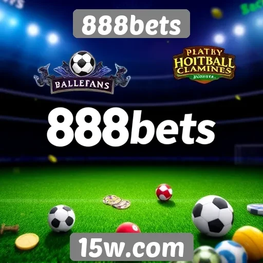 Visão geral das categorias de jogos no 888bets